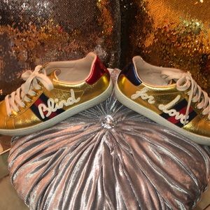 Gucci Blind for Love sneaker EUC Sz 36 fits US 7